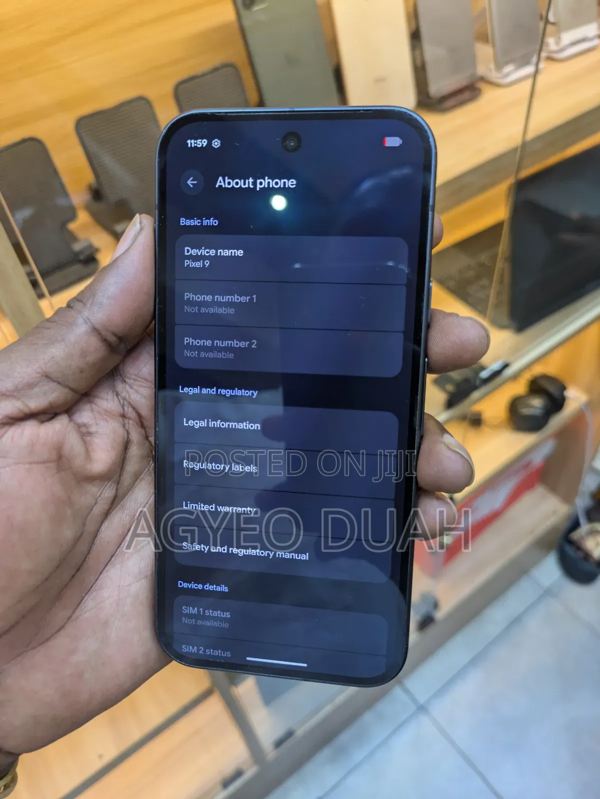 Google Pixel 9 128 GB Black
