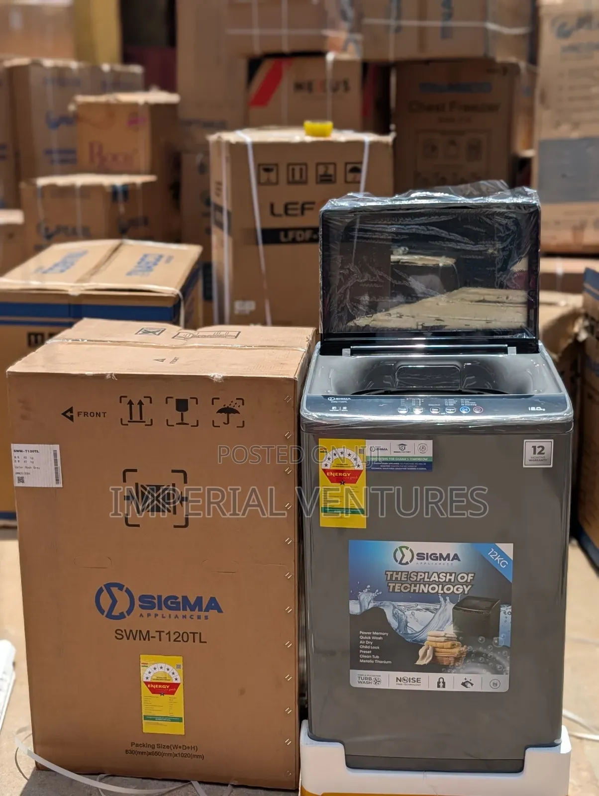 Sigma 12kg Washing Machine