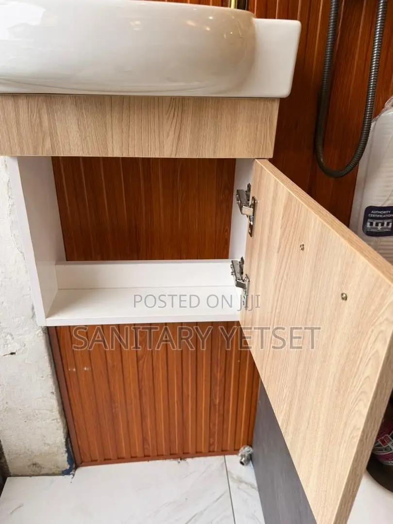 Compact Bathroom Cabinet Basin With Mirror