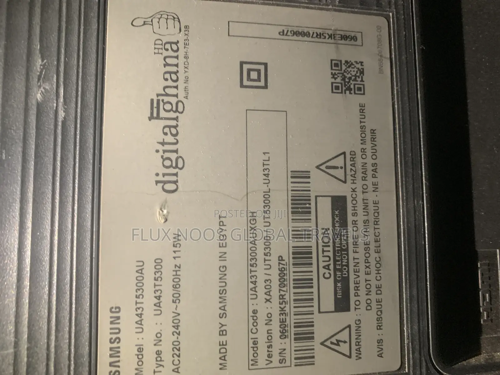 Original 43 Inch Samsung Tv. Screen Delays Before Coming