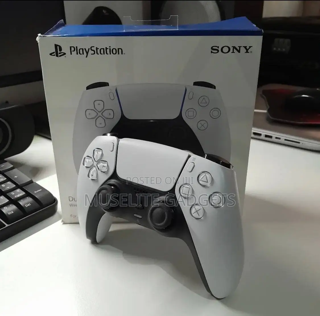 Ps5 Wireless Controller -dualsense, Haptic Feedback, Adaptive Triggers