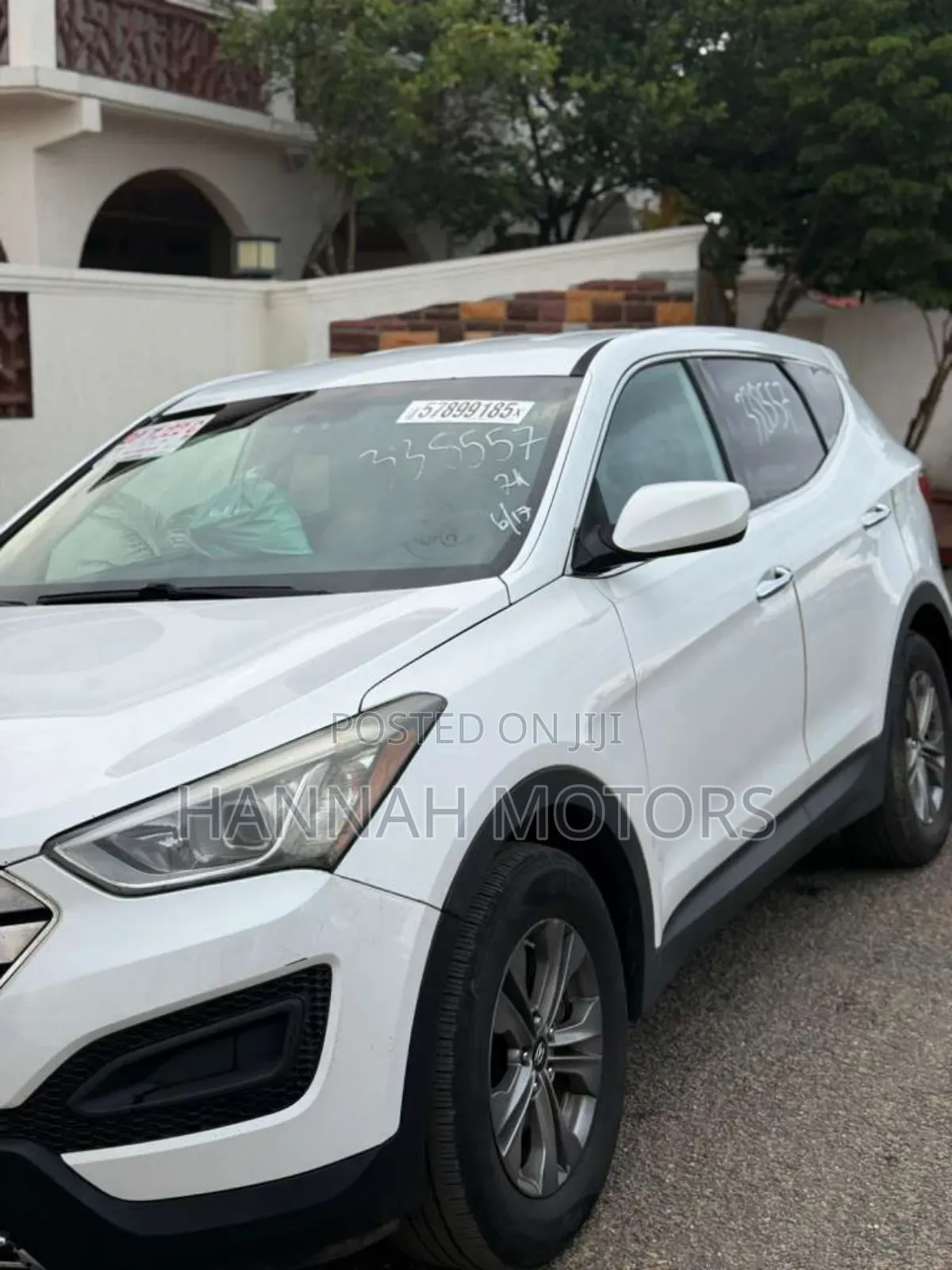 Hyundai Santa Fe 2017 White