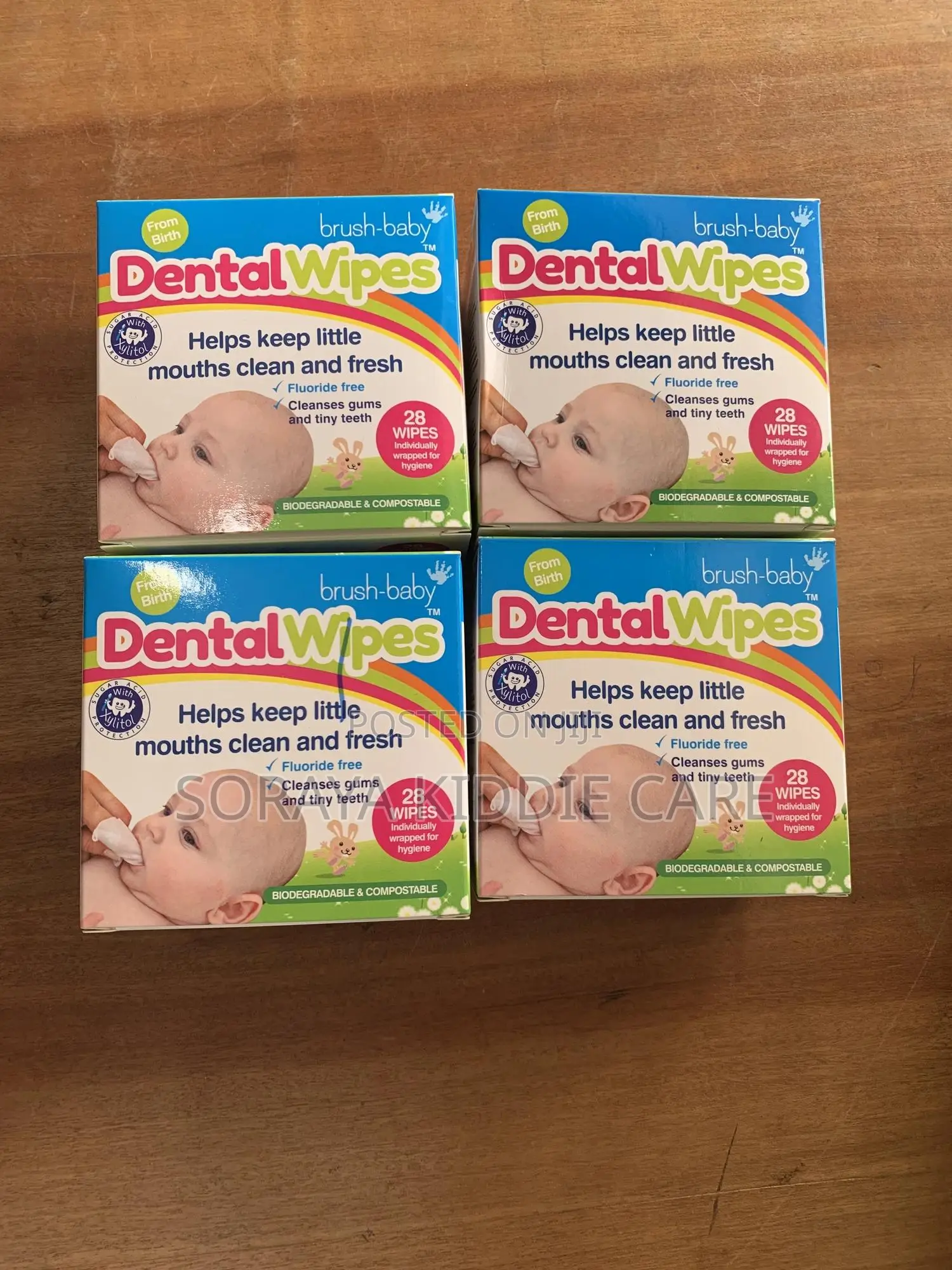 Brush Baby Dental Wipes