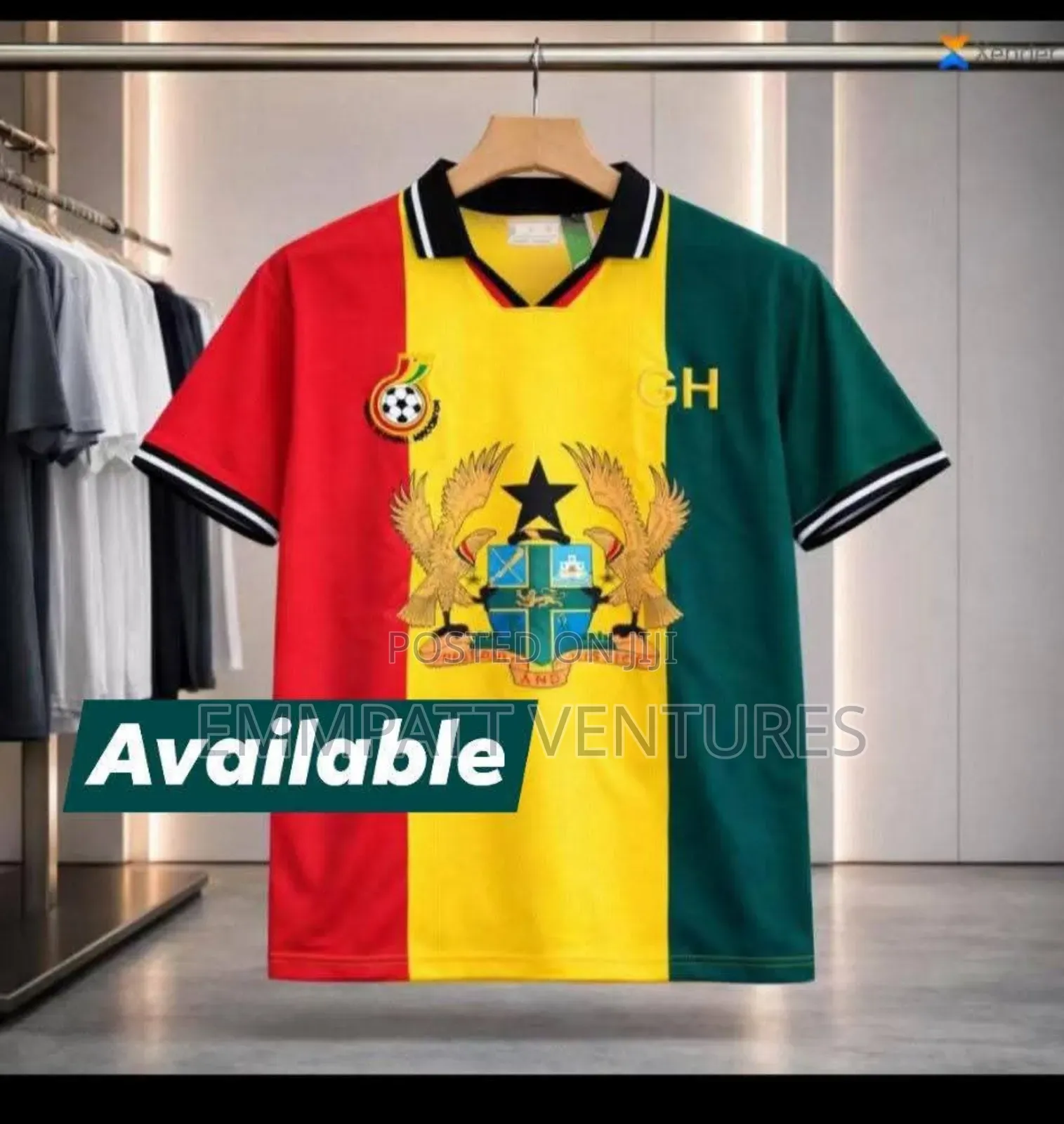 Mixed Ghana Classy Jersey