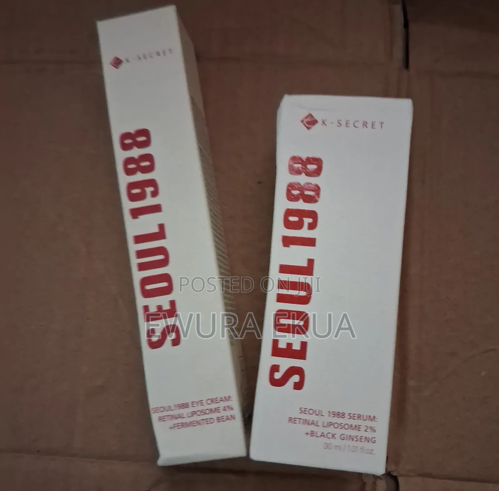 K-Secret Seoul 1988 Face Cream + Serum