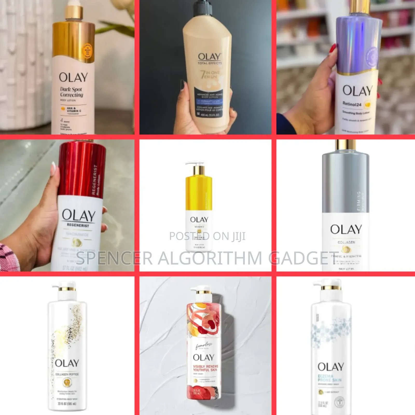 Olay Collagen/ Total Effect/Vitc/Retinol Body Lotions And Shower Gels