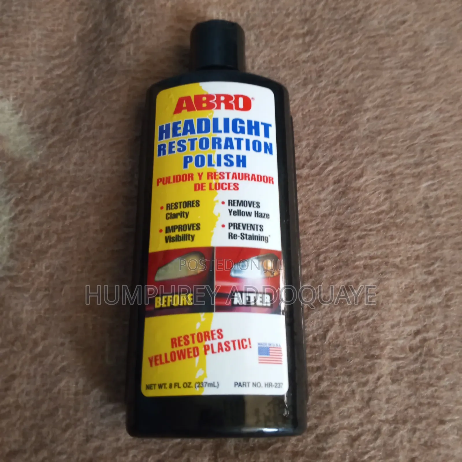 Quality Headlight Cleaner for Sale