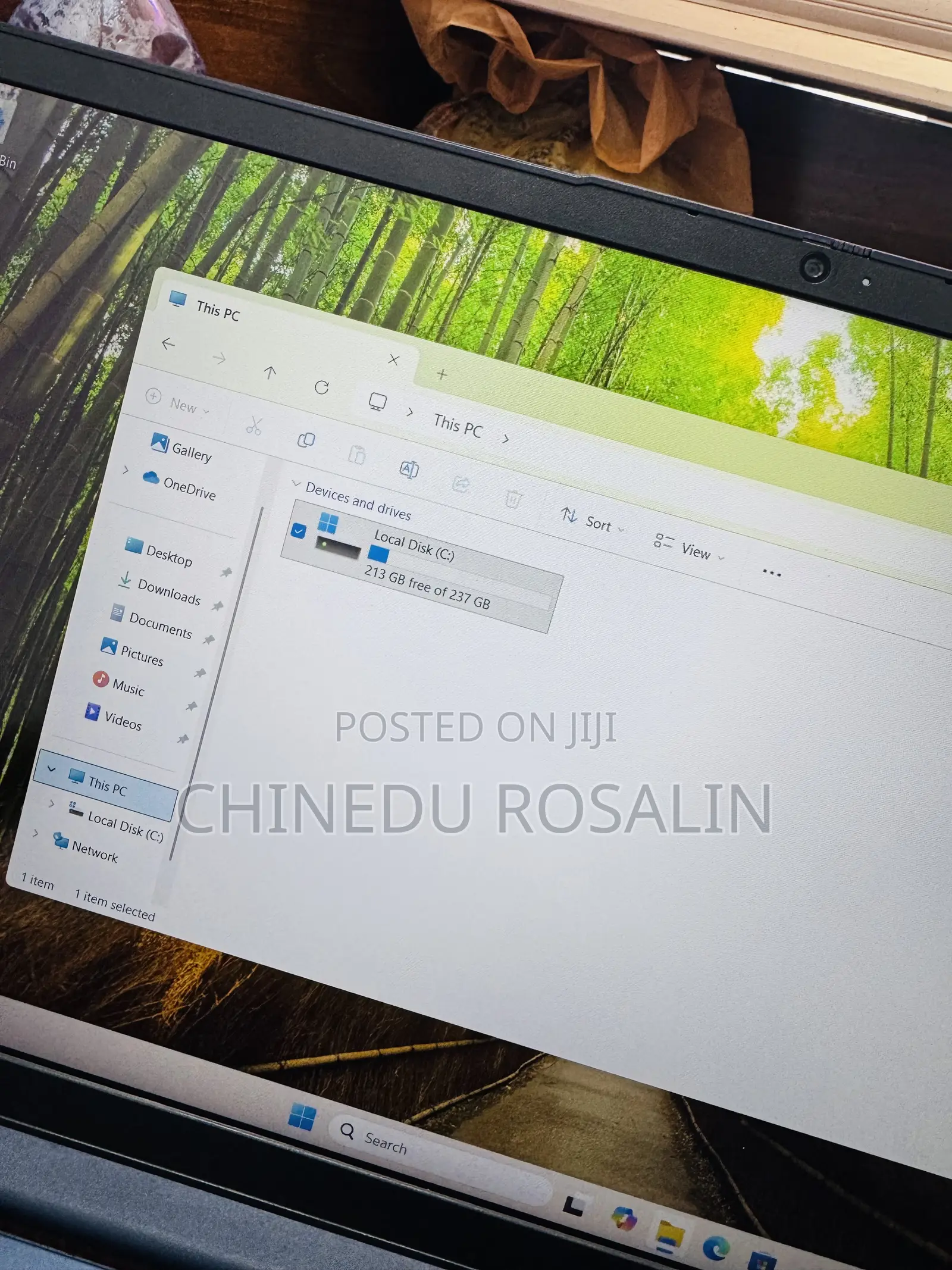 Laptop Lenovo IdeaPad 1 8GB AMD Ryzen 5 SSD 256GB