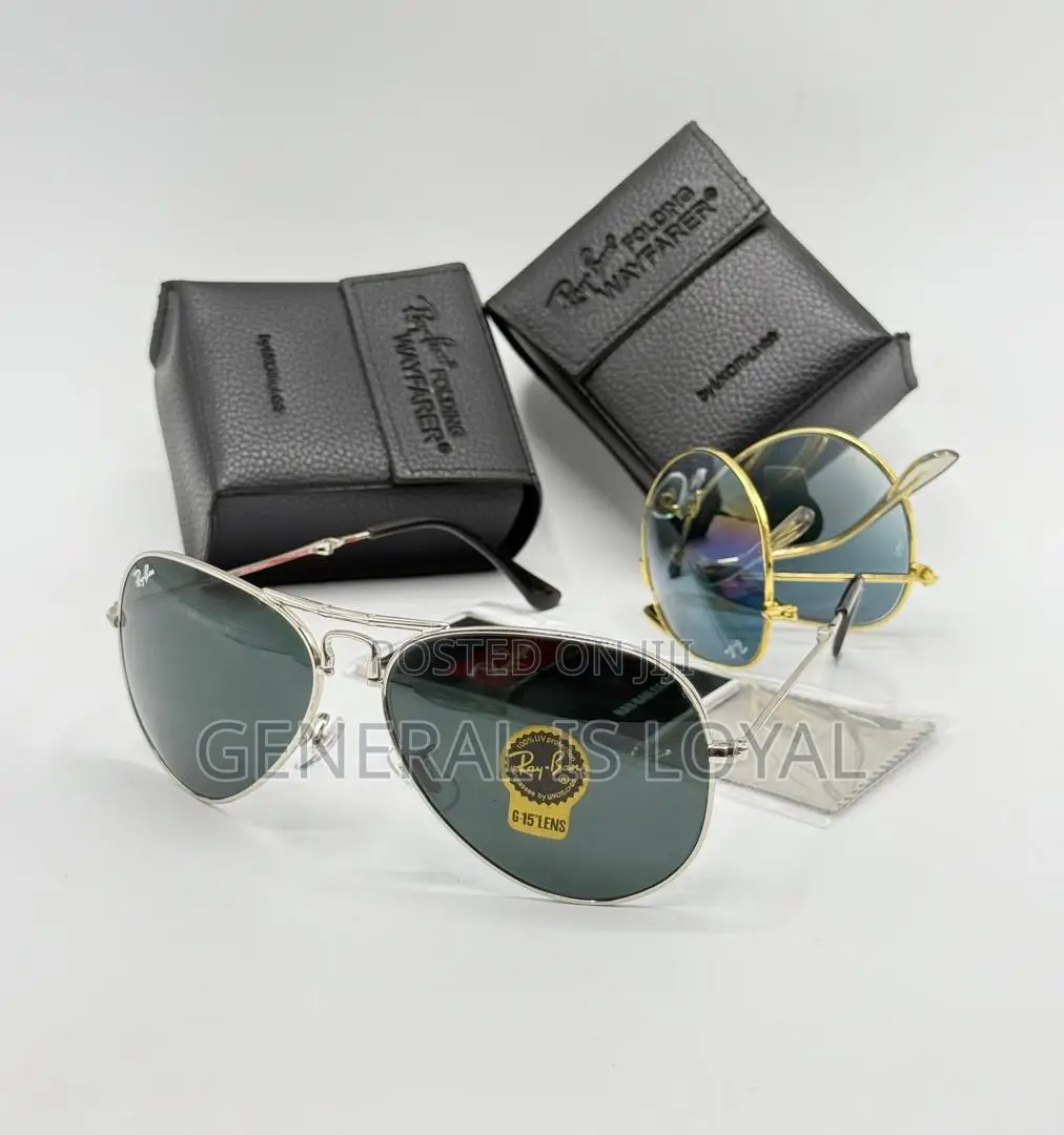 Ray-Ban Aviator Gradient Foldable Rb3025 Sunglasses