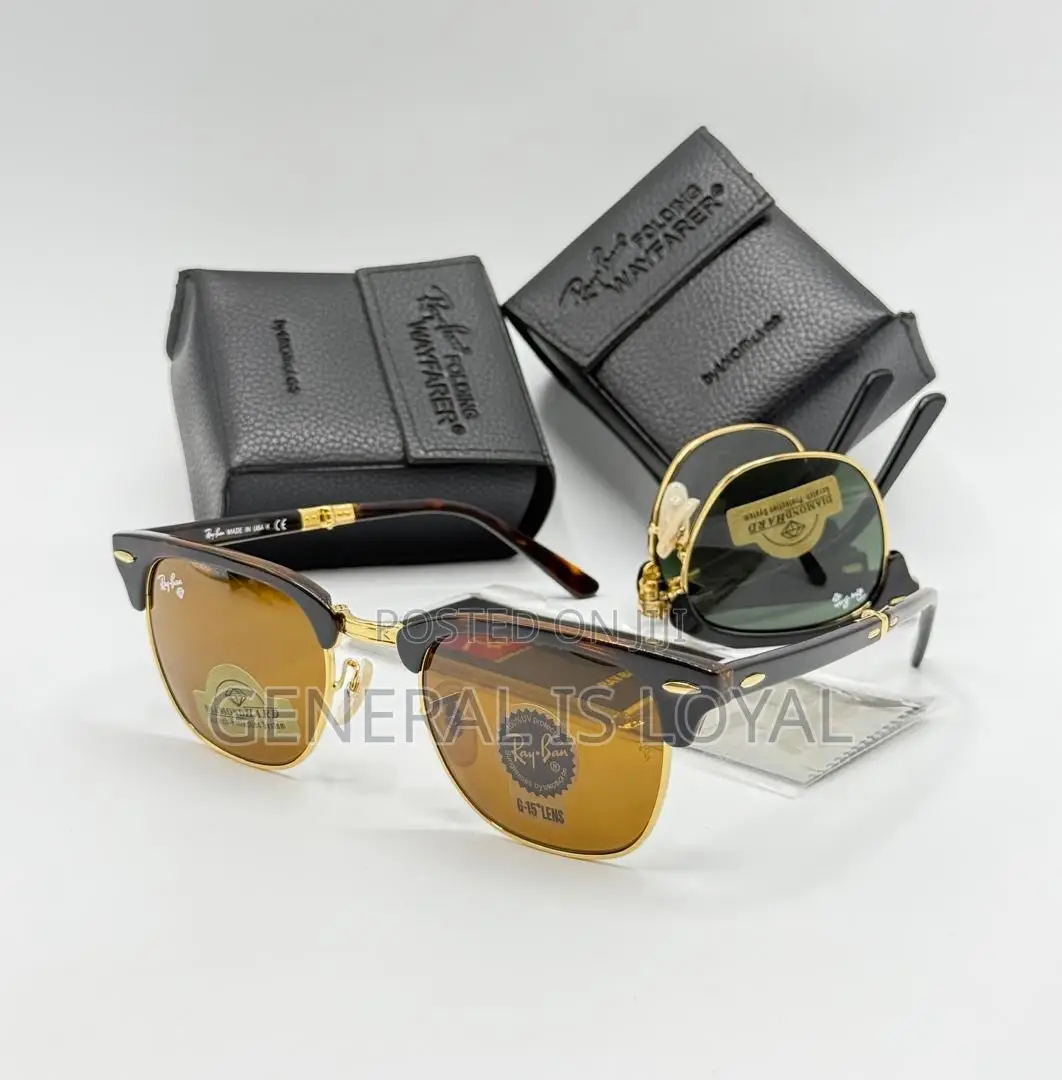 Ray-Ban Foldable Clubmaster Classic Sunglasses