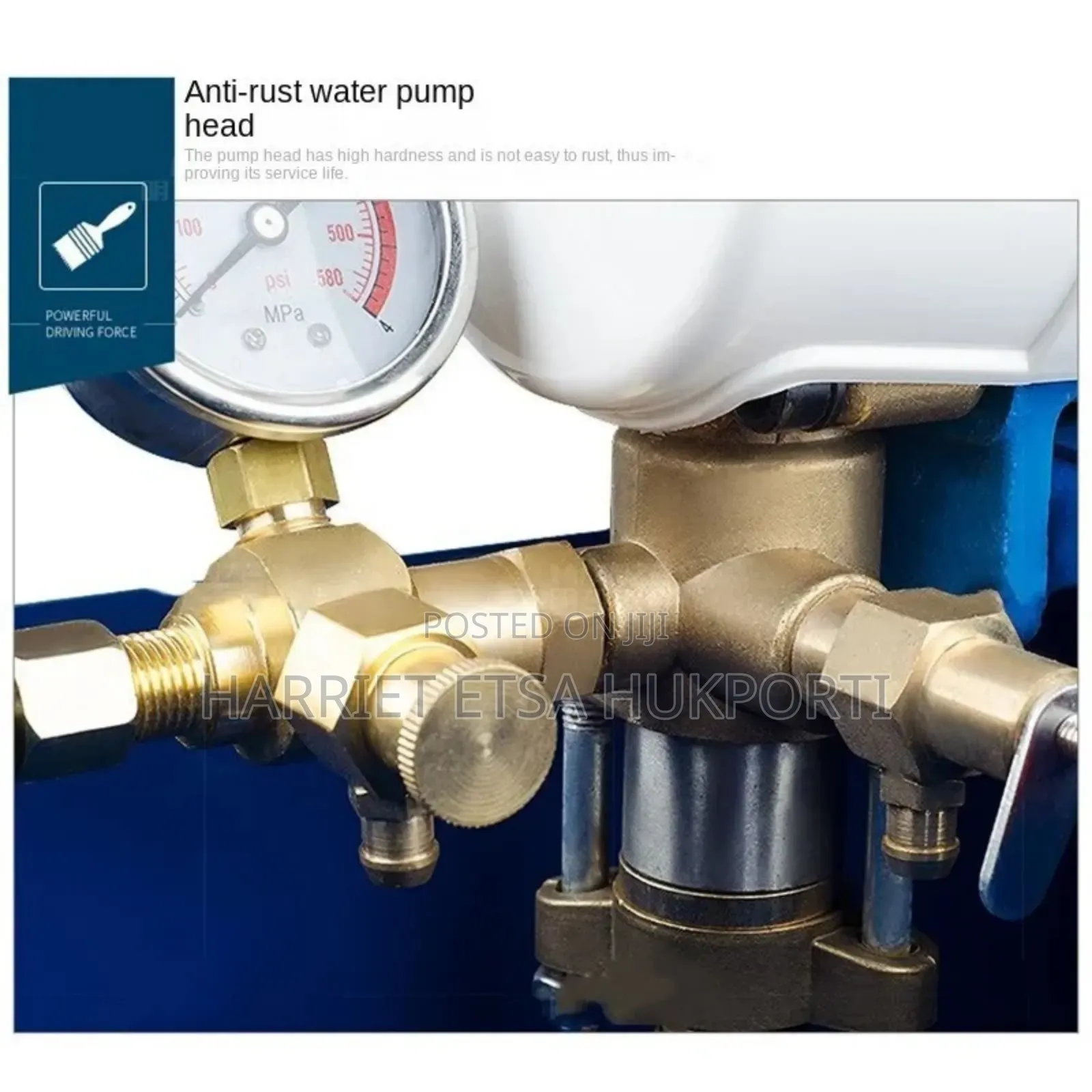 Electric Pressure Testing Pump Water Pipeline Testing Press25kg/2.5mpa