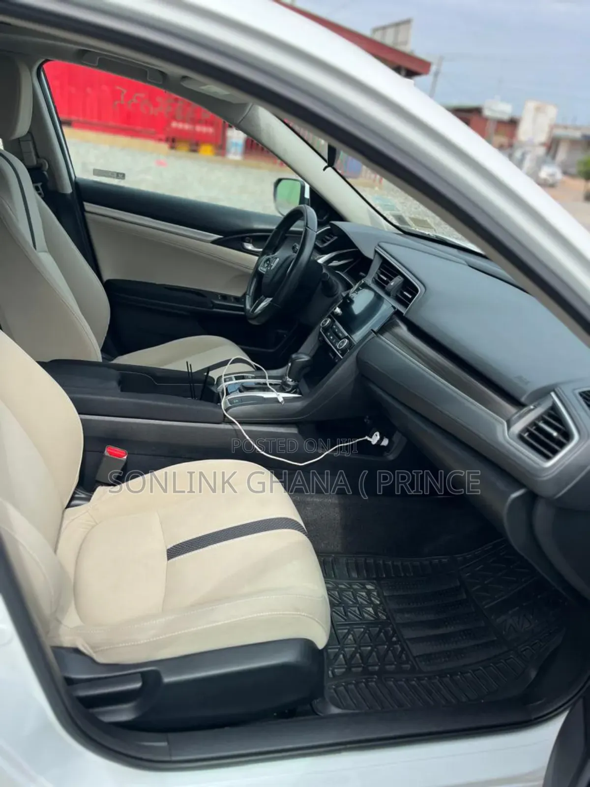 Honda Civic EX-L Sedan 2019 White