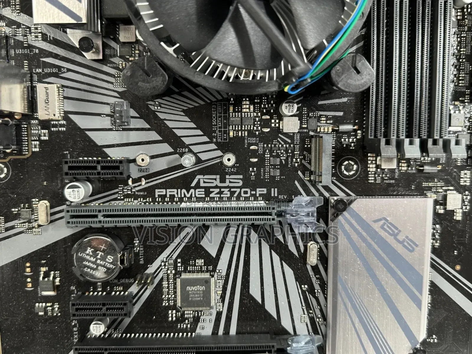 Asus Prime Z370-P Motherboard With Core I5 8500 8thgen and Cooler