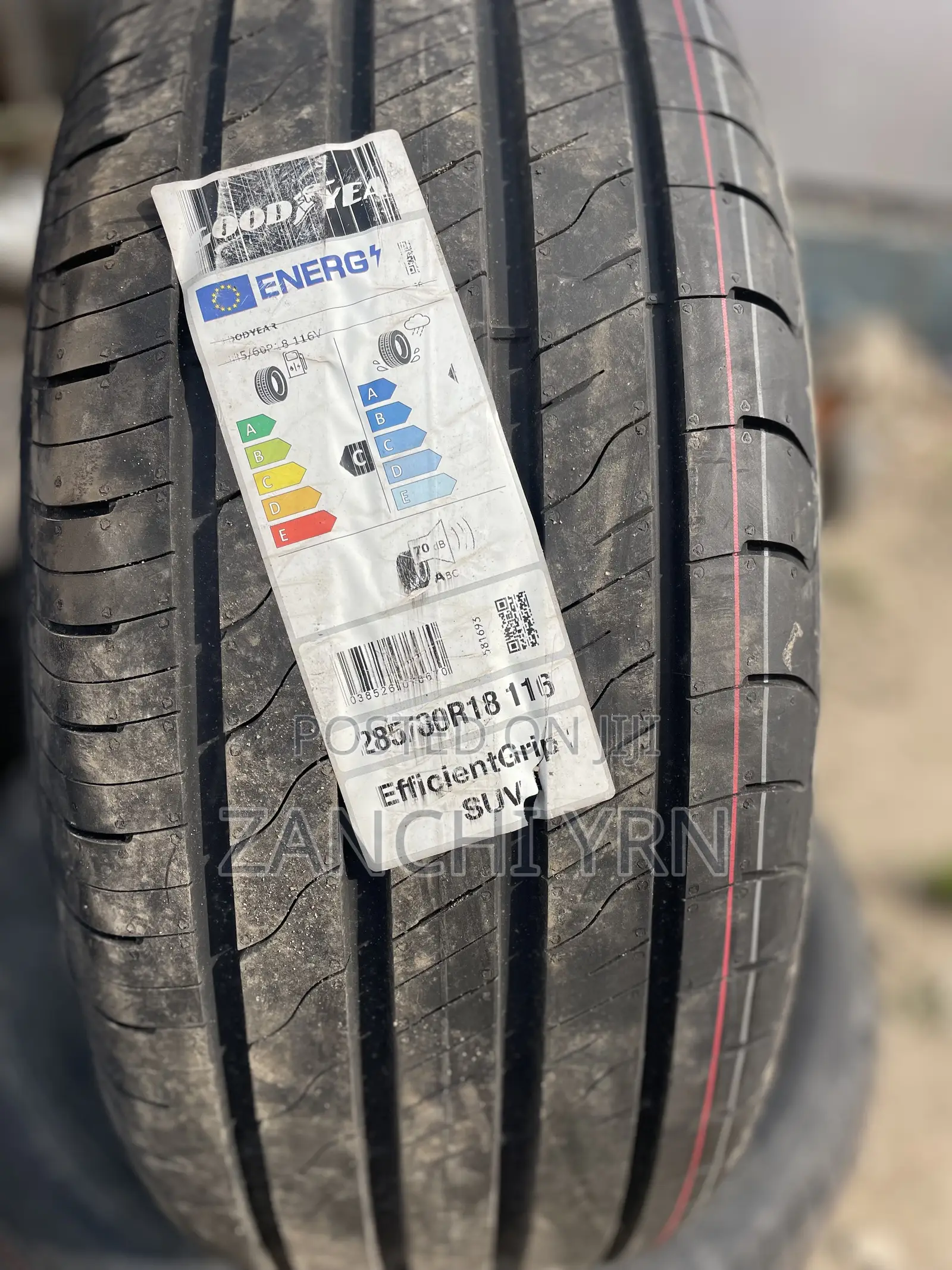 285/60r18 Good Year Efficientgrip Suv