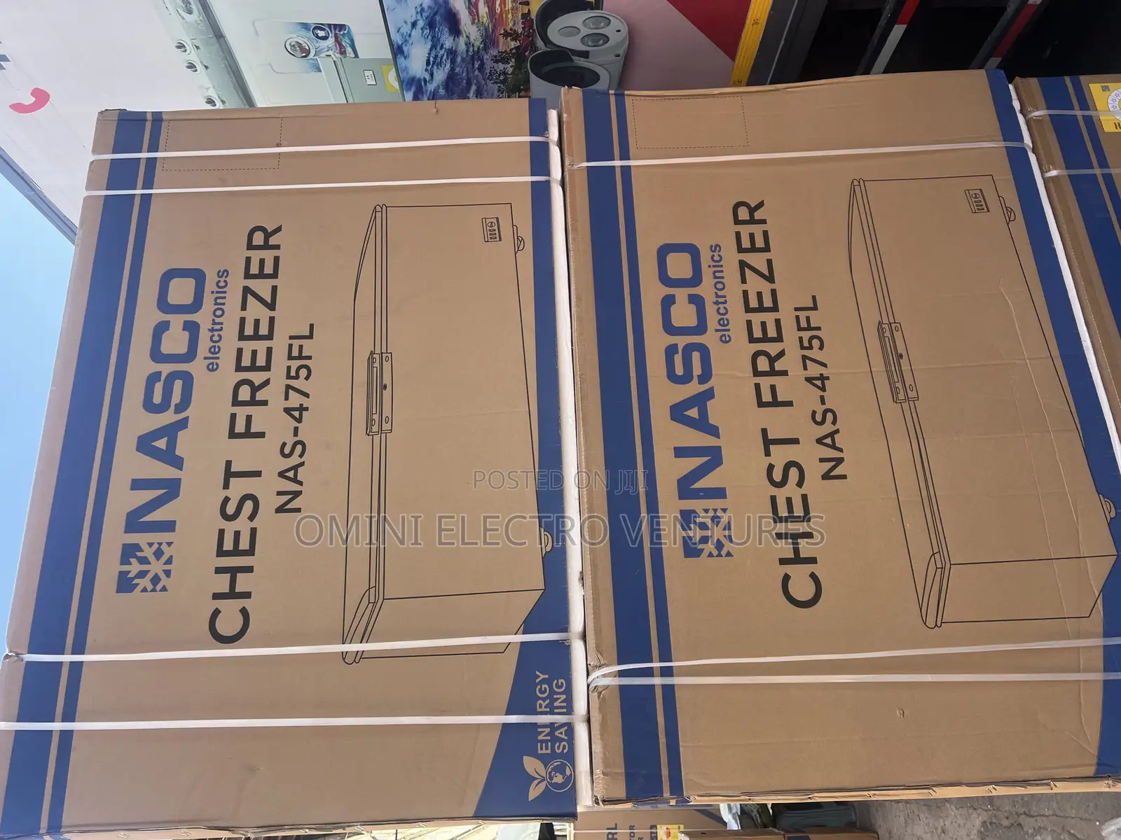 Brand New Nasco 400 Liters Chest Freezer