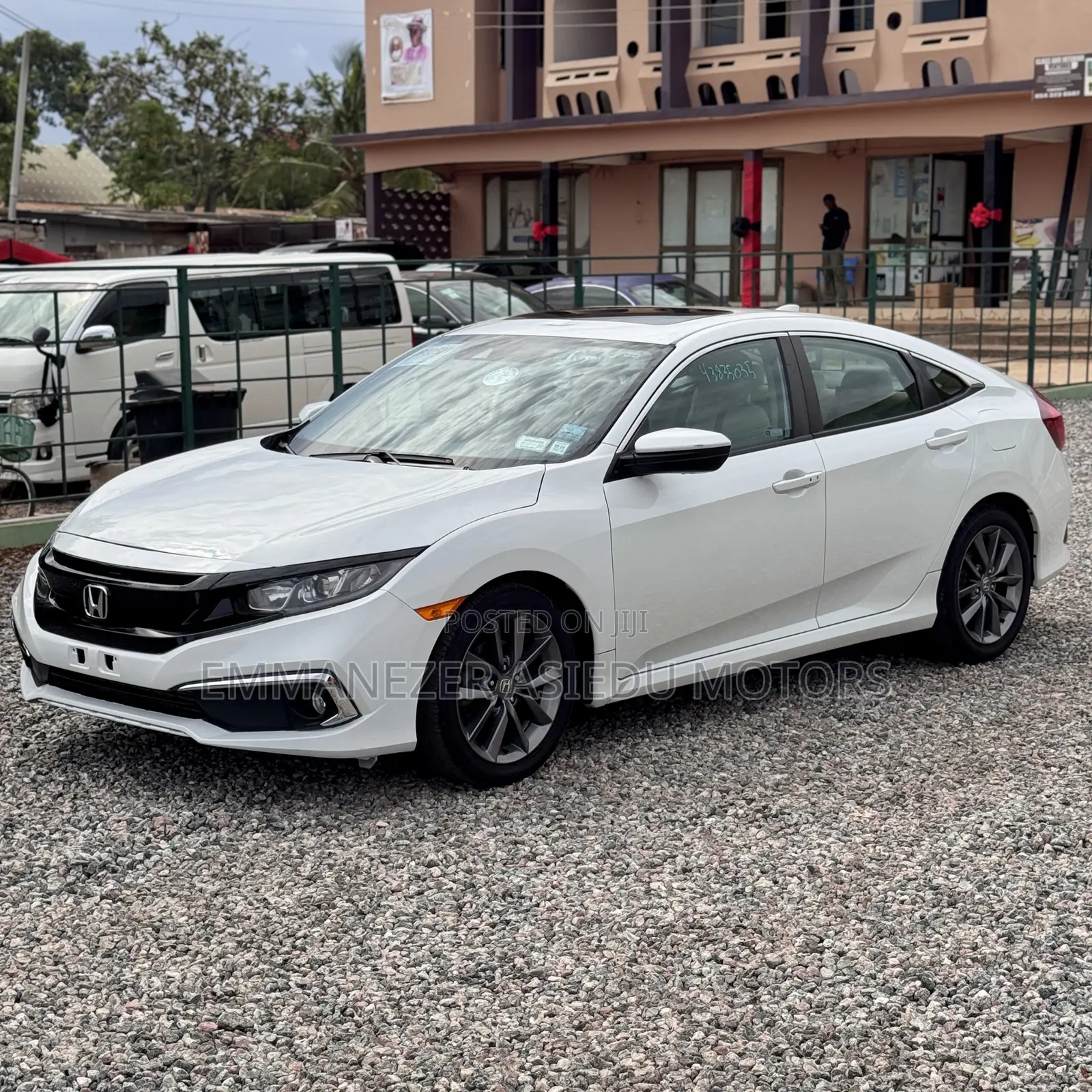 Honda Civic EX Sedan 2019 White