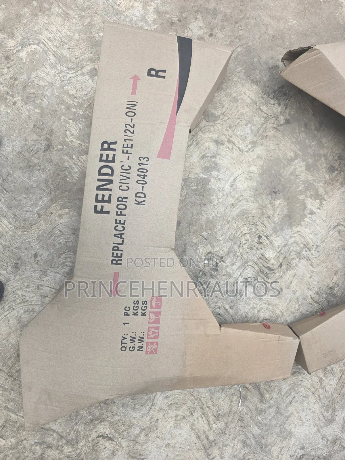 Honda Civic 2022-2026 Fender