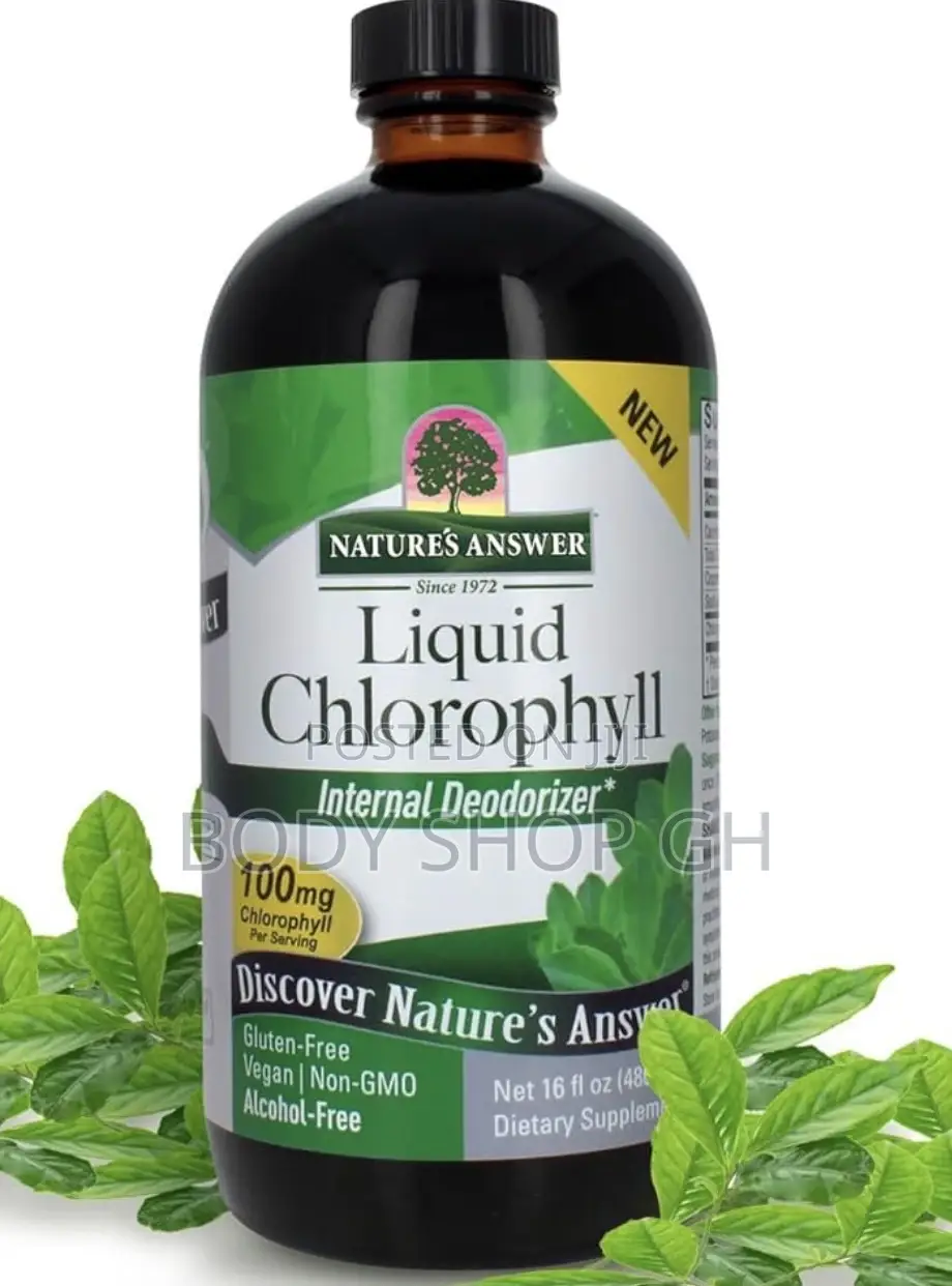 Liquid Chlorophyll - Natural Detox, Immune Support Energy Booster