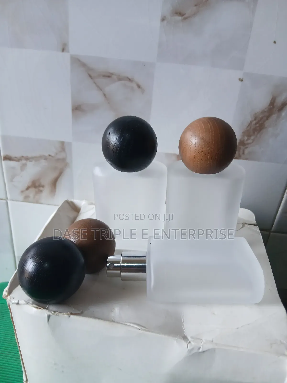 30ml Empty Frost Bottle Wooden Cap