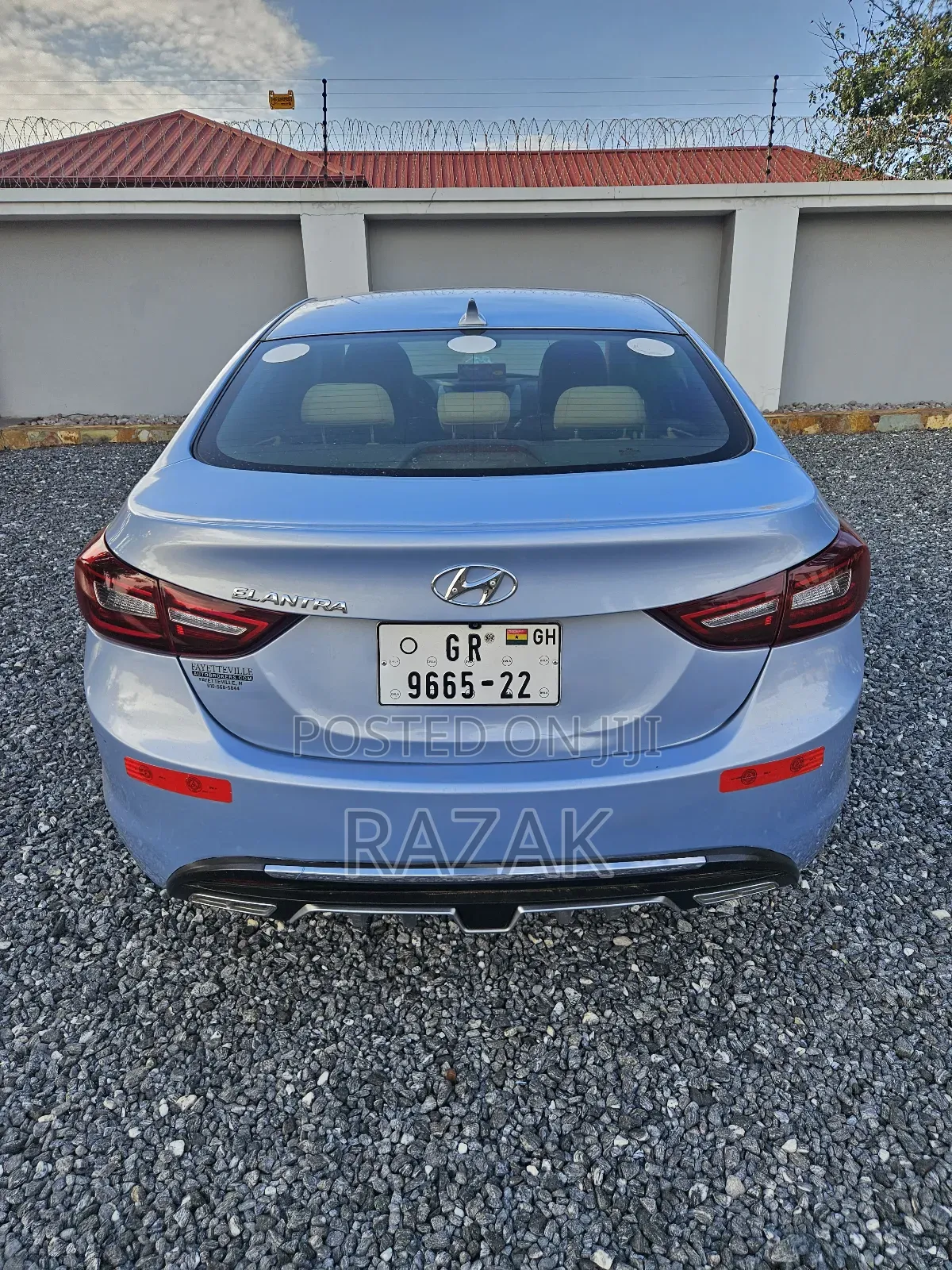 Hyundai Elantra 2012 Blue