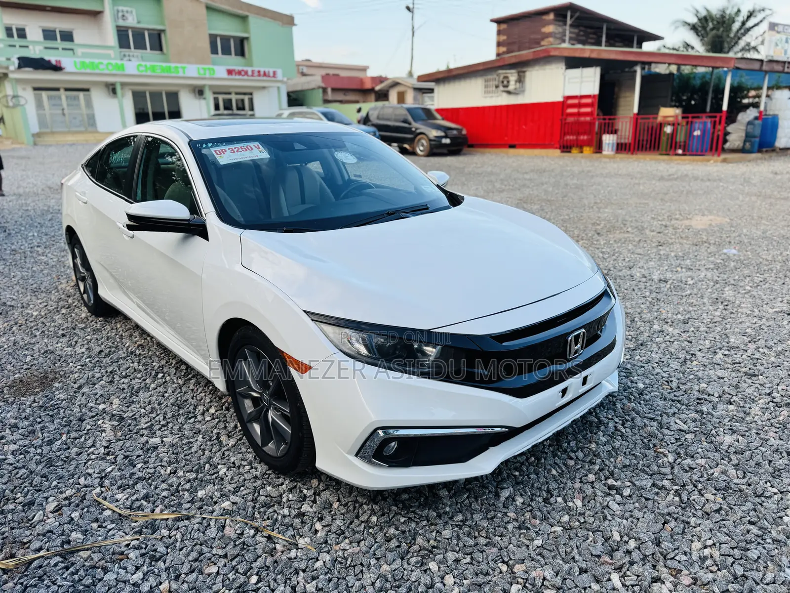 Honda Civic EX Sedan 2019 White