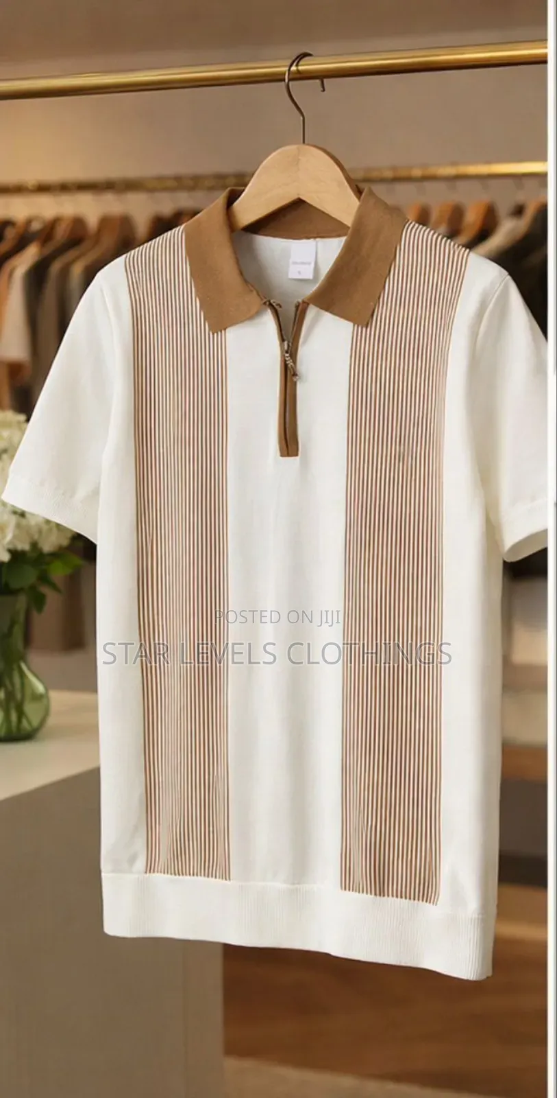 Original Men Knitted Shirts in Colours and Sizes