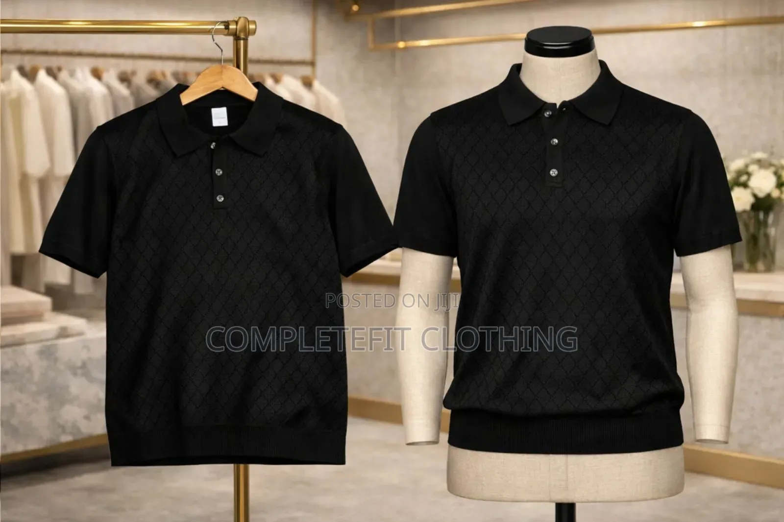 Neat Men's Knitted Shirts