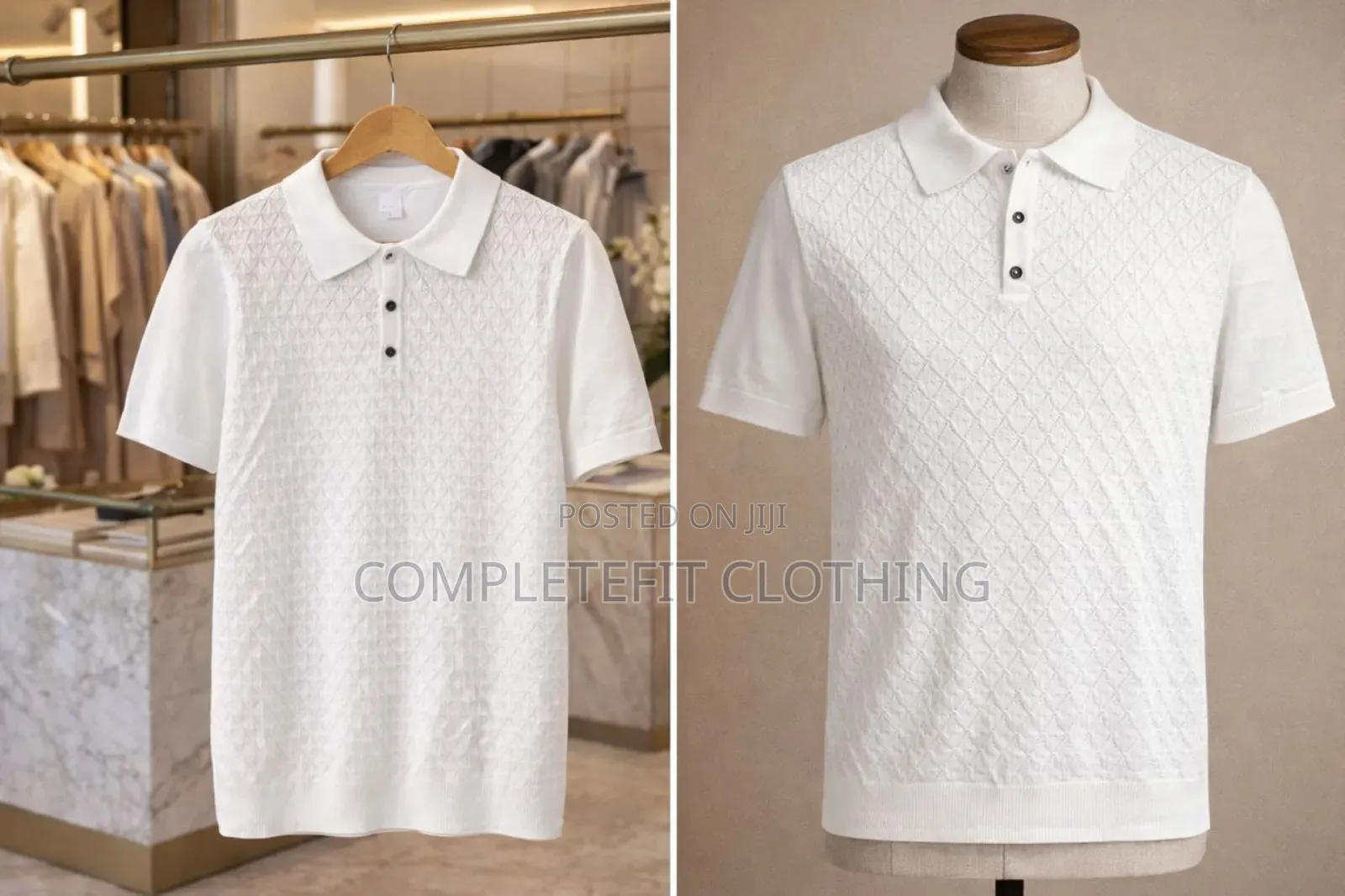 Neat Men's Knitted Shirts