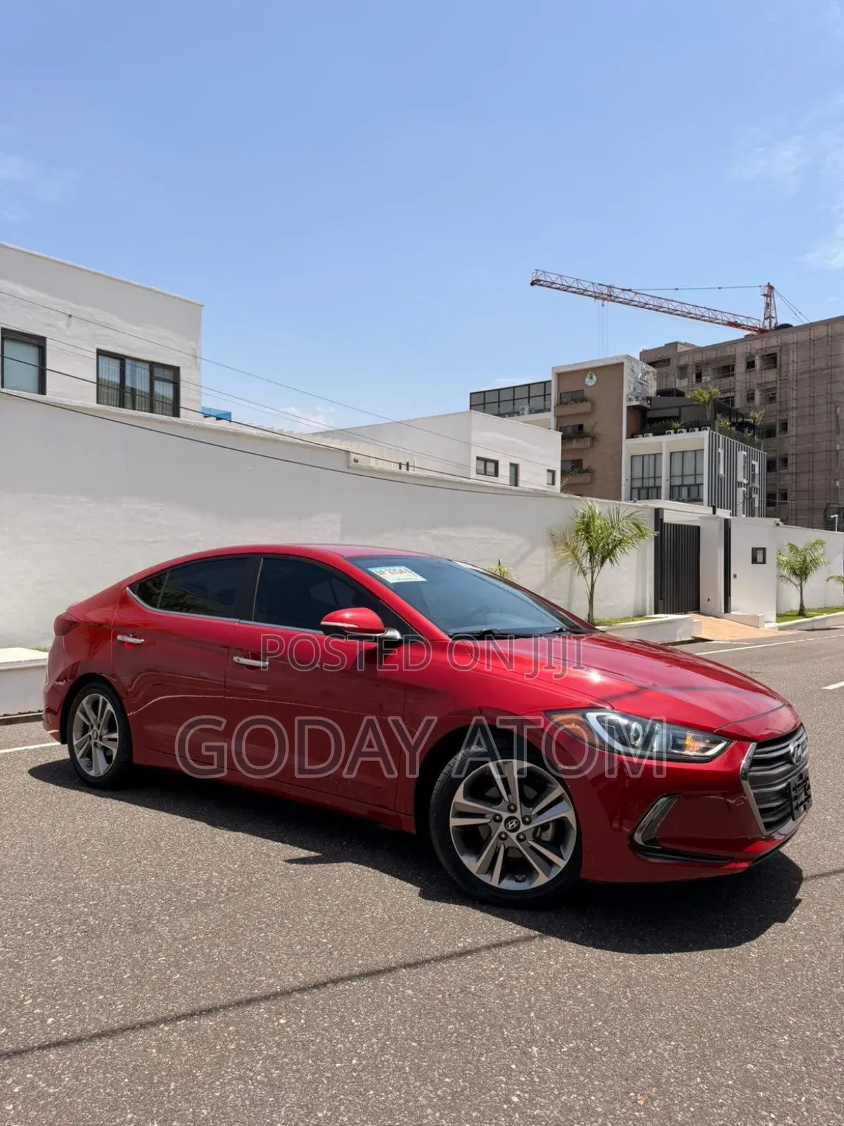 Hyundai Elantra 2017 Red