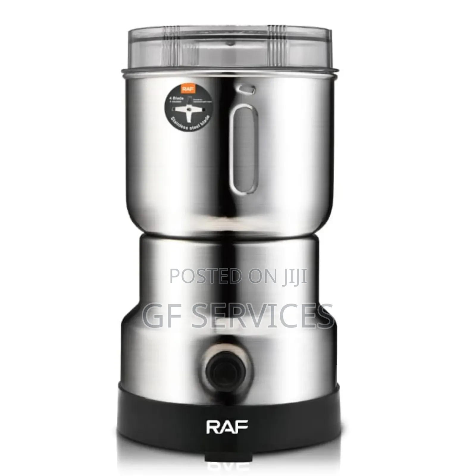 Raf Stainless Steel Coffee Grinder