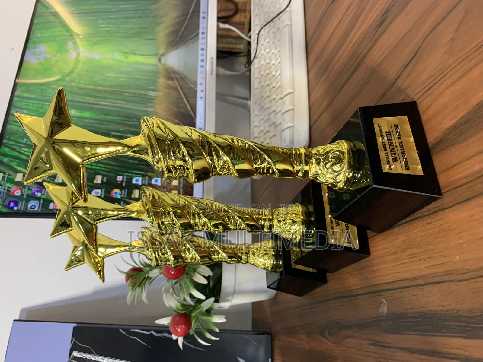 Gold Award Plaque