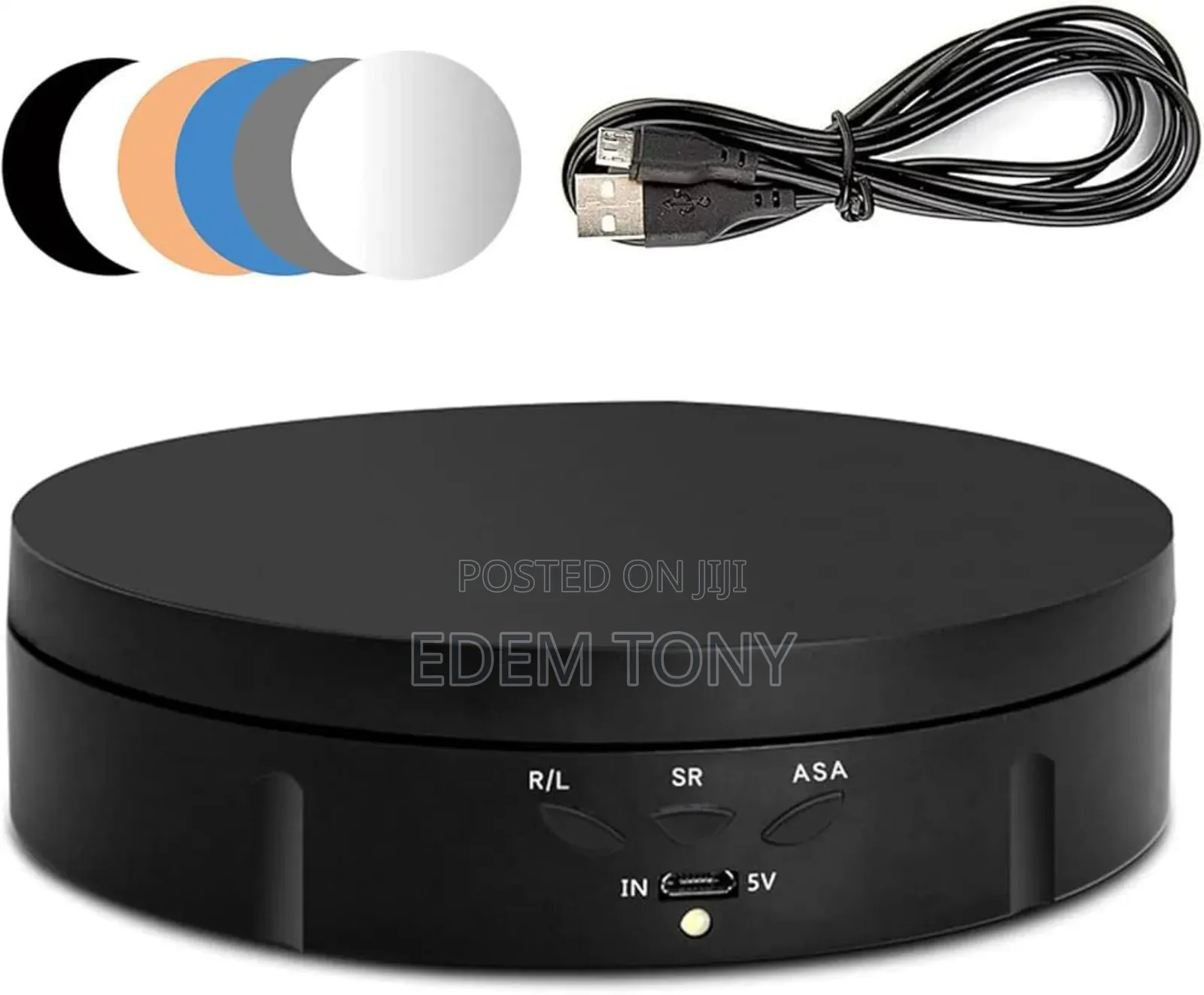 360-degree Motorized Rotating Display Stand For Product Photography