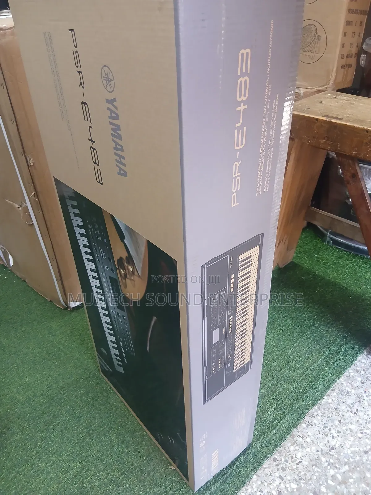 Yamaha Keyboard PSR E- 483 (New Edition)