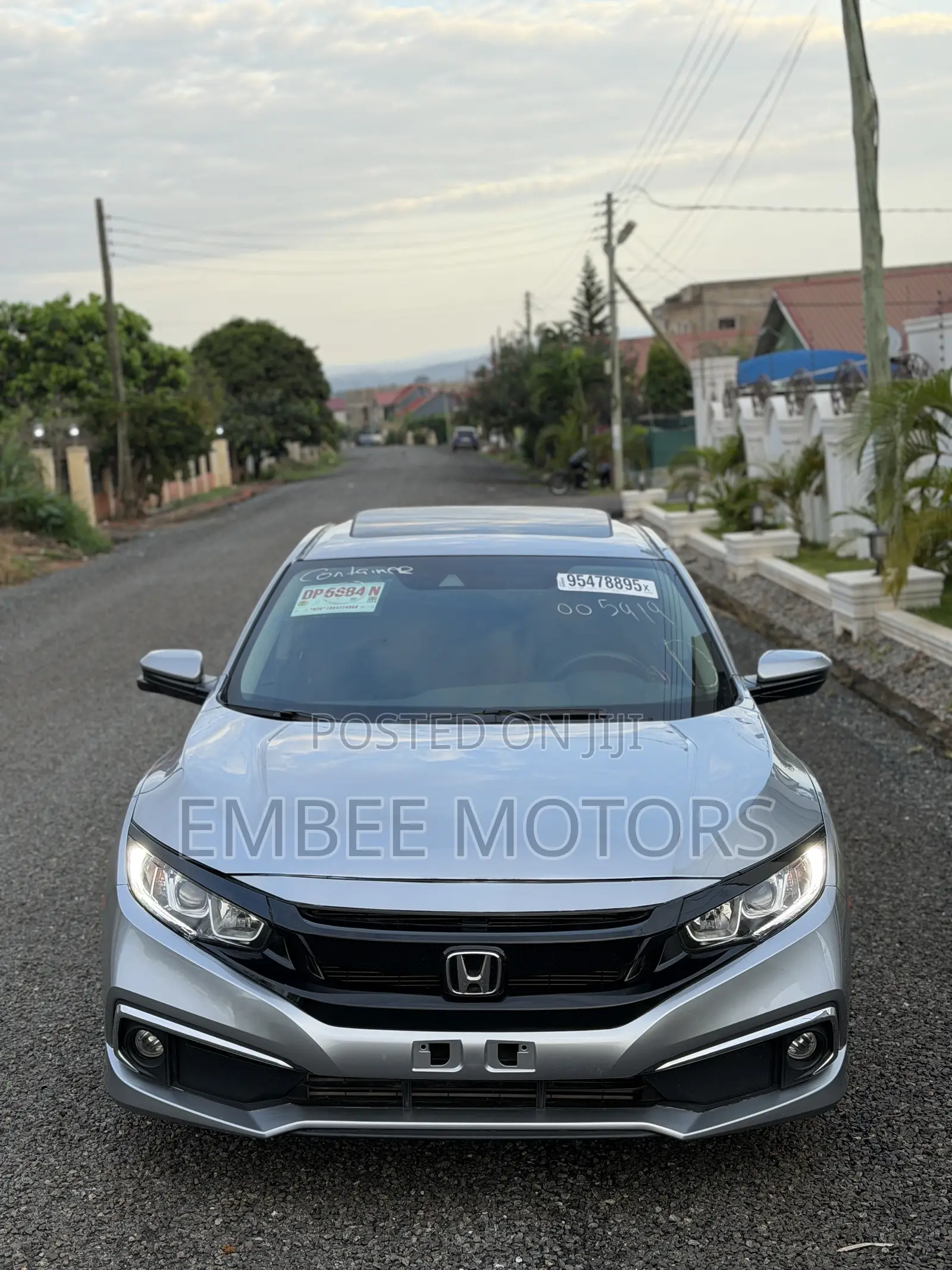 Honda Civic EX Sedan 2020 Silver