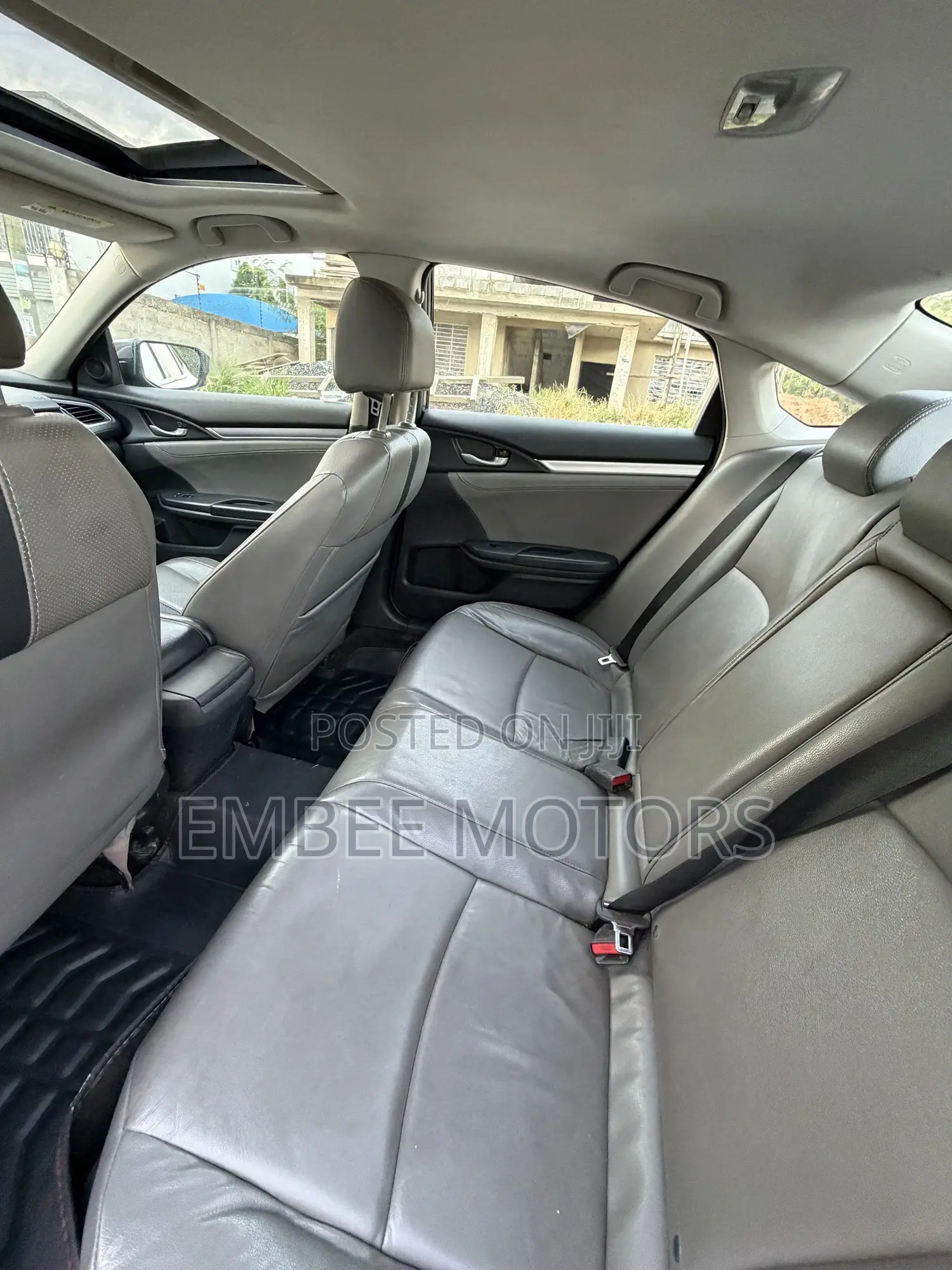 Honda Civic EX-L 4dr Sedan (1.5L 4cyl) 2017 Gray