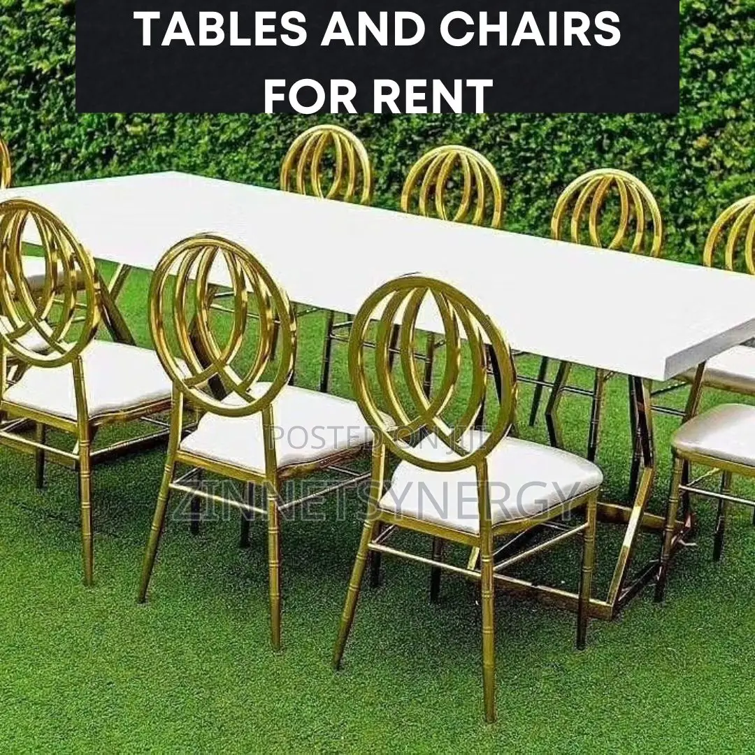 Event Tables and Chairs