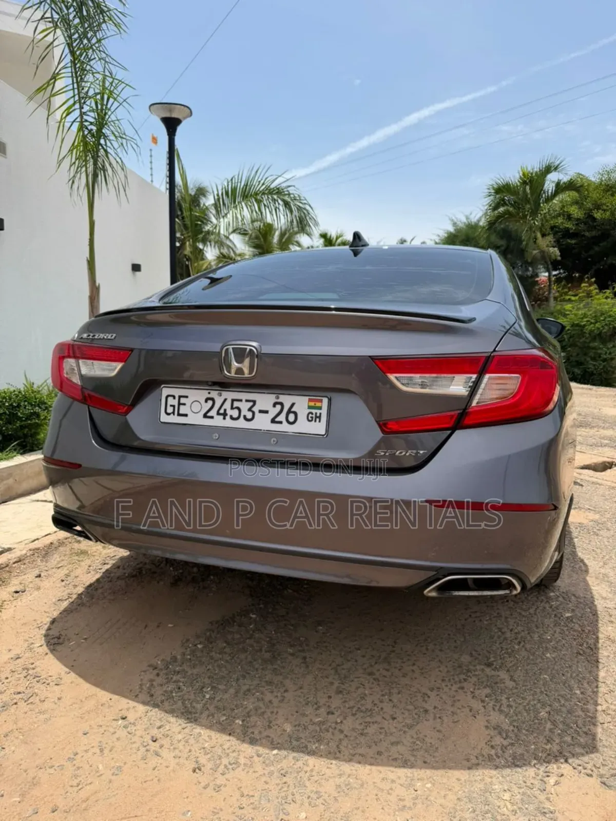 Honda Accord for Rental