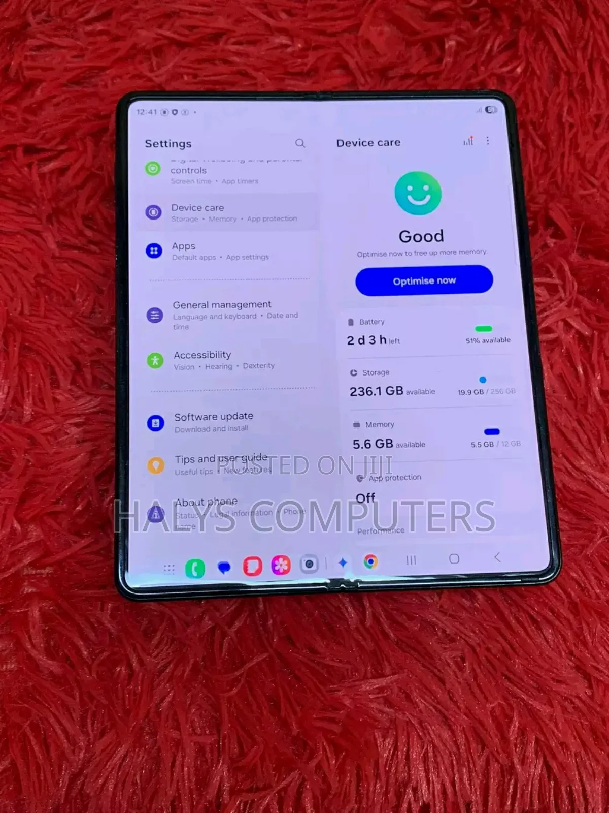 Samsung Galaxy Z Fold 3 256 GB Black