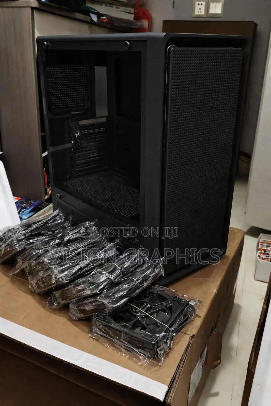 Gaming Pc Case Atx With Complete Fans 8 Rgb Fans