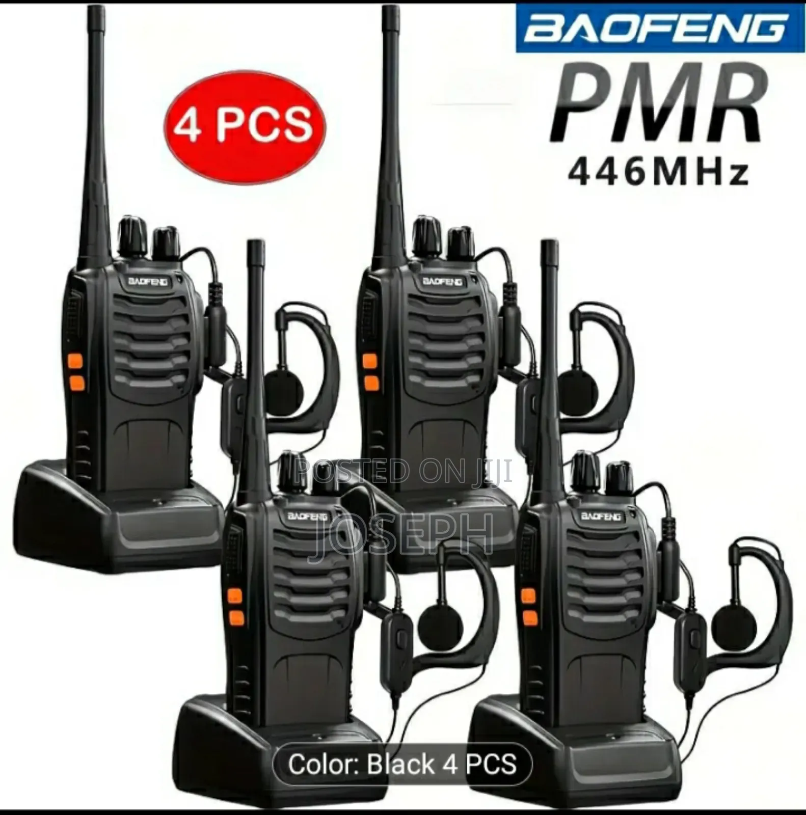 4pcs Walkie Talkie Long Range