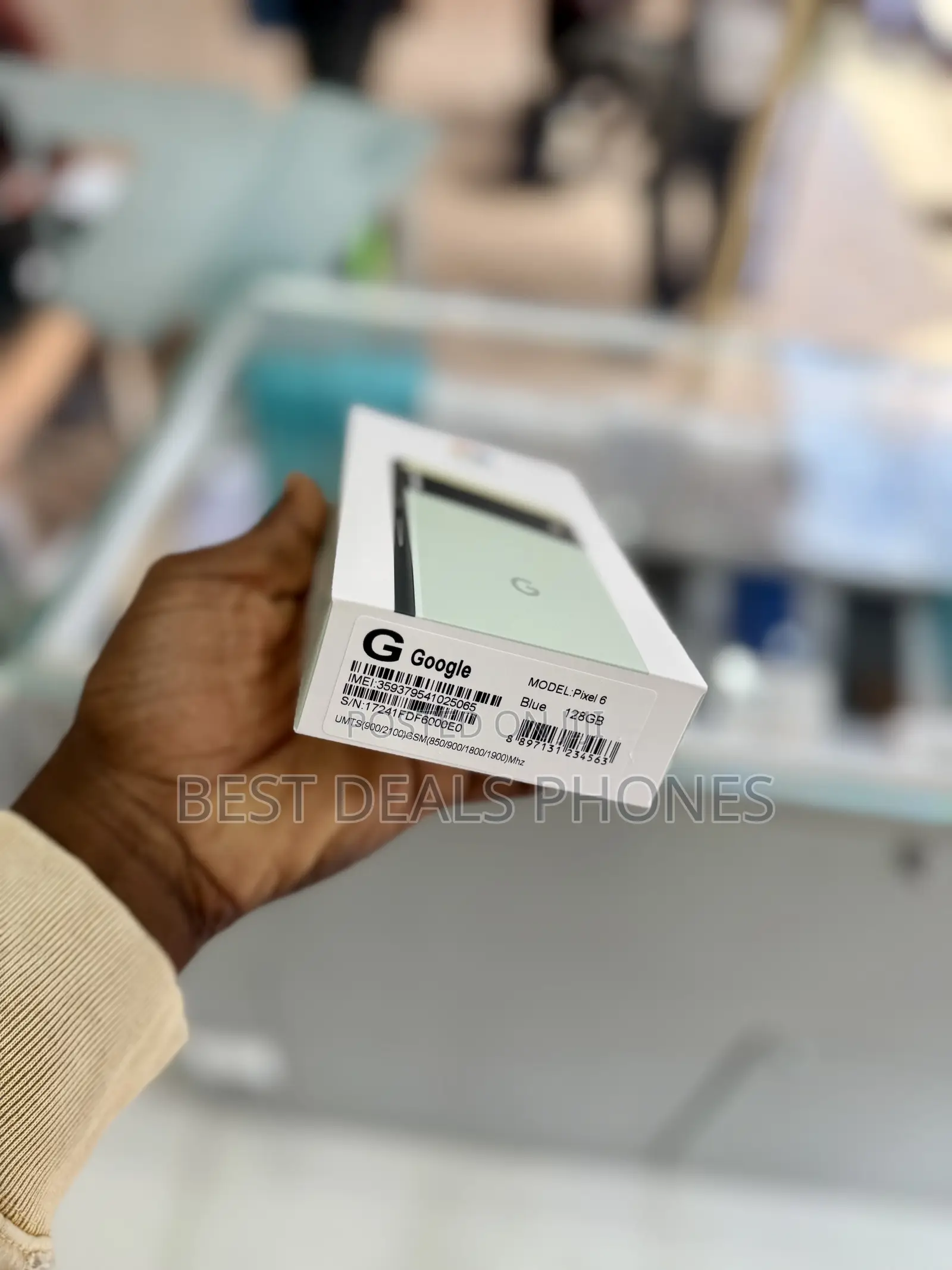 New Google Pixel 6 128 GB Blue