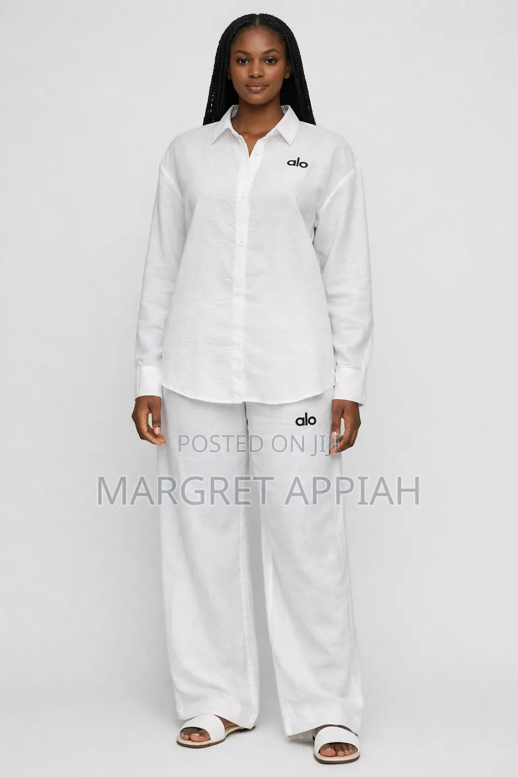 Alo Linen Top and Down