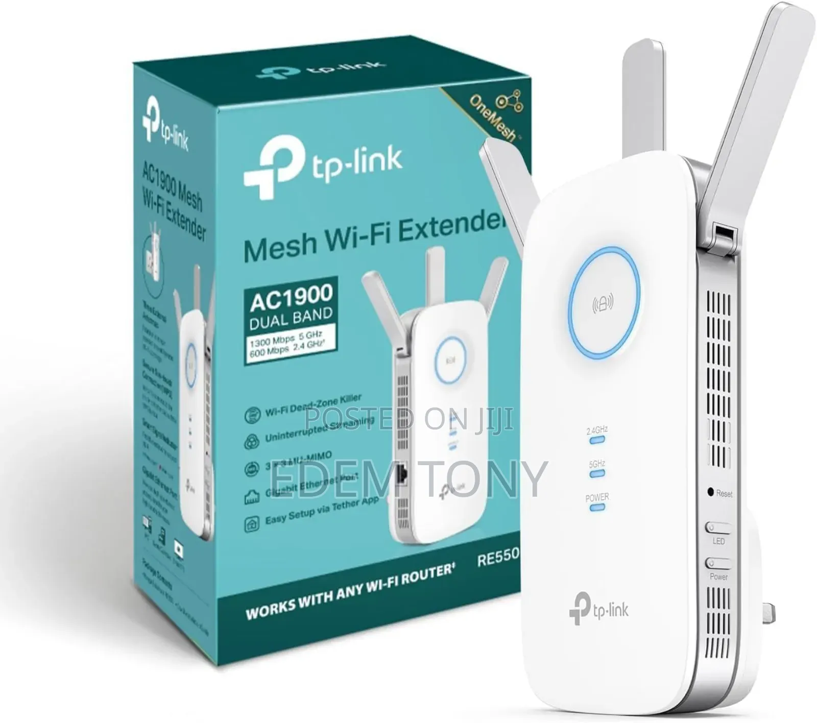 Tp-Link Re550 Ac1900 Wi-Fi Range Extender