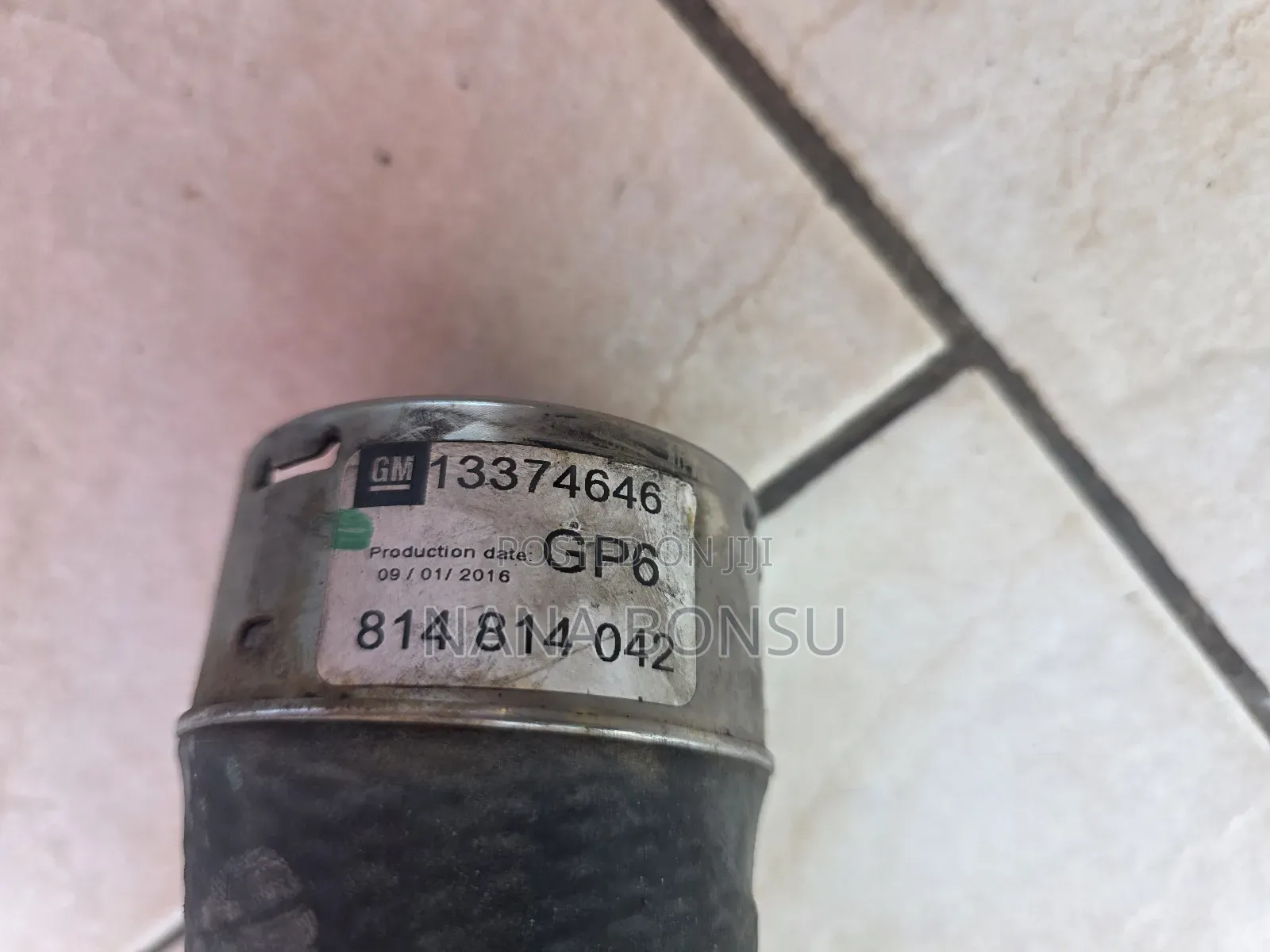 2019 Chevrolet Cruze Engine Tube