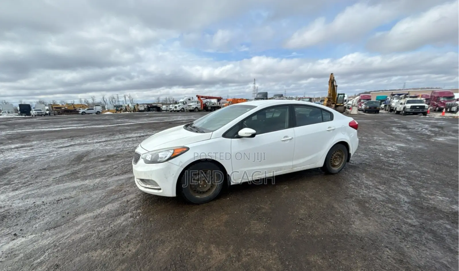 Kia Forte EX Sedan 2015 Off white