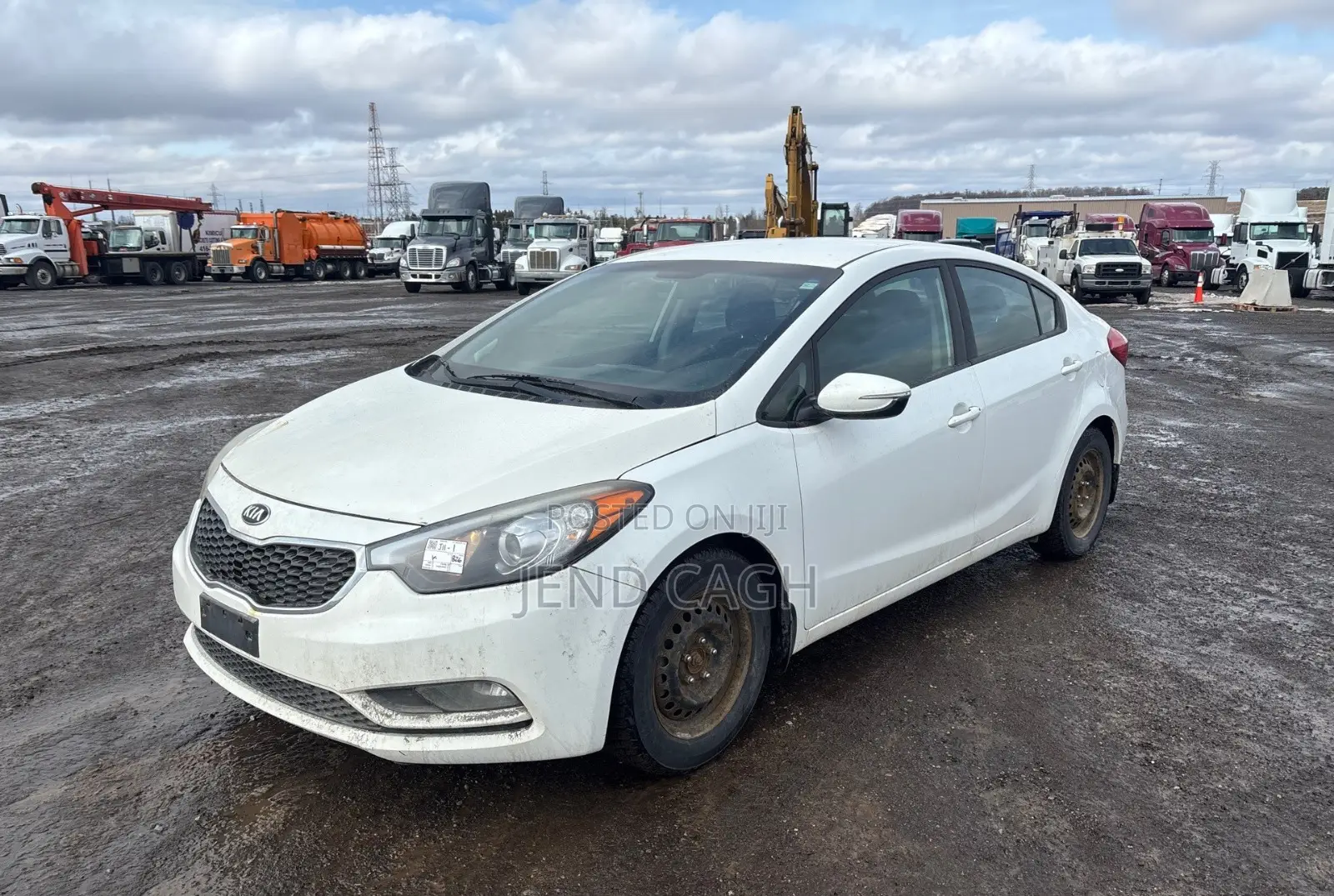 Kia Forte EX Sedan 2015 Off white