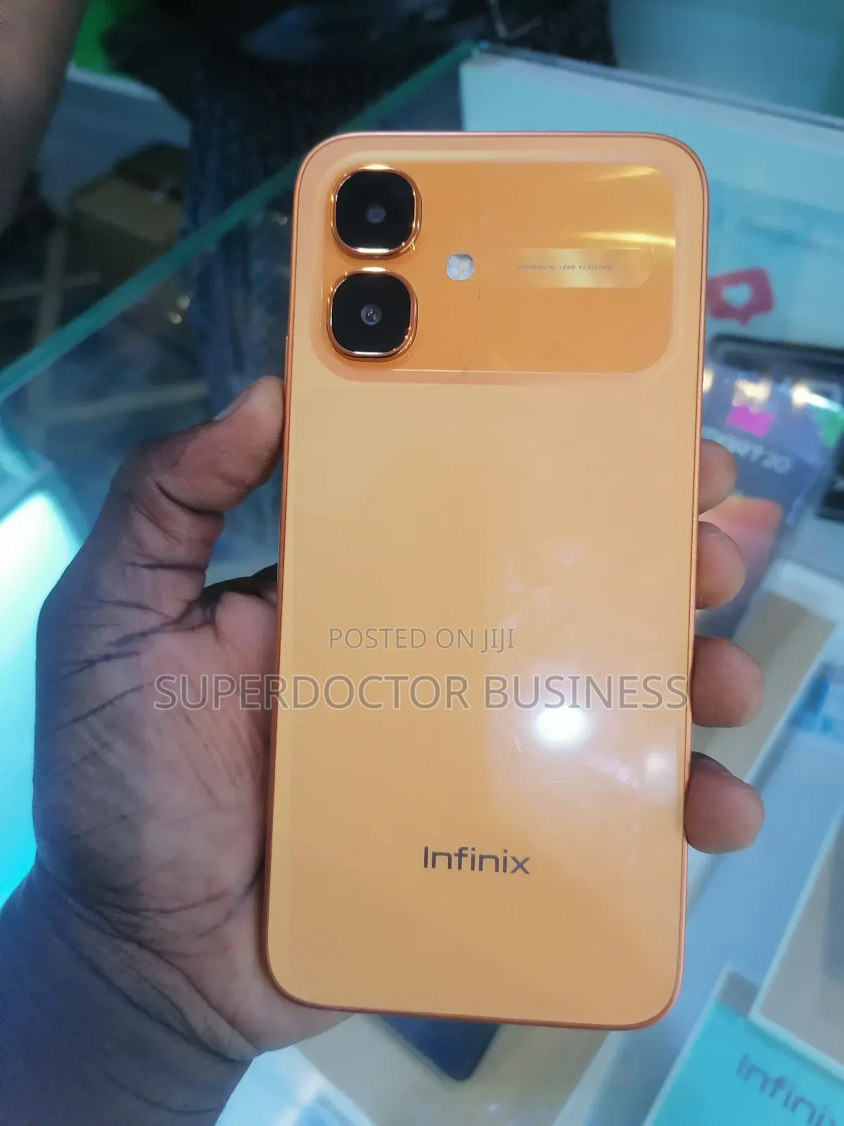 New Infinix Smart 10 64 GB Orange