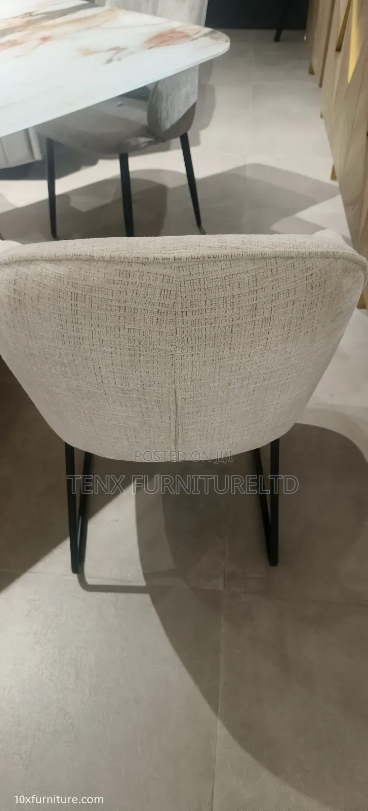 Dining Chair. (Cool Beige )