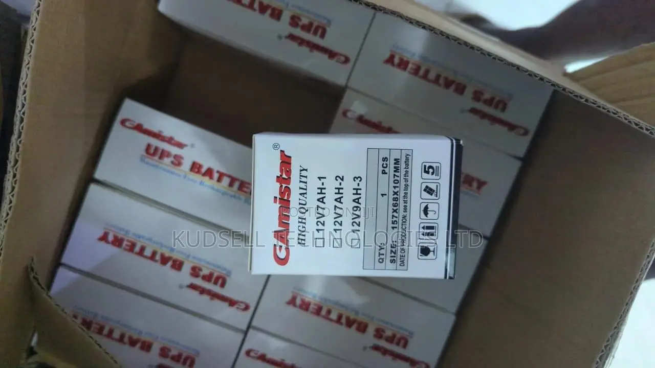 12v 7ah Ups Battery Power 12v/ 7ah 20hr