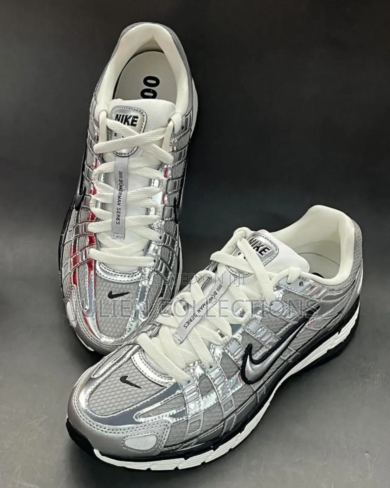 Nike Air P 6000 Silver Black